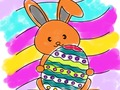 Jeu Livre de coloriage de Pâques  en ligne