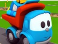 Jeu Leo le camion puzzle  en ligne