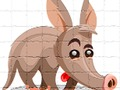 Jeu Défi puzzle : fourmilier  en ligne