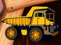 Jeu Coloriage de camion à benne basculante  en ligne