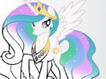 Jeu Livre de coloriage de poney doux  en ligne