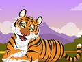 Jeu Puzzle tigre  en ligne