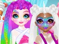 Jeu Miss charmante coiffure de licorne  en ligne