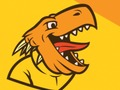 Jeu Coloriage Guerrier Dinosaure  en ligne