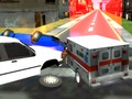 Jeu Conduite d'ambulance en ville  en ligne