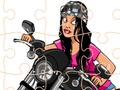 Jeu Bikers fou Jigsaw en ligne