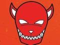 Jeu Cahier de coloriage masque d'halloween  en ligne