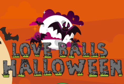 Jeu Boules d'amour Halloween  en ligne