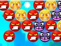 Jeu Tireur de bulles de visage en colère  en ligne
