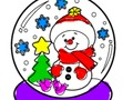 Jeu Retour à l'école: livre de coloriage de Noël  en ligne