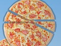 Jeu Couper la pizza  en ligne