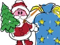 Jeu Livre de coloriage de Noël  en ligne