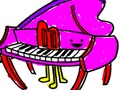 Jeu Retour à l'école : Livre de coloriage sur les instruments de musique  en ligne