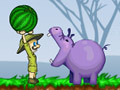 Jeu Nourrissez les hippopotames en ligne