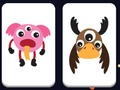 Jeu Mémoire de monstres mignons  en ligne