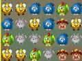 Jeu Les animaux drôles correspondent 3 en ligne