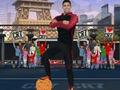 Jeu Ronaldo : courir et donner un coup de pied  en ligne
