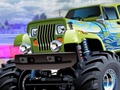 Jeu Monster Truck Beach Surfing en ligne