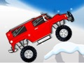 Jeu Camions de monstre d'hiver  en ligne