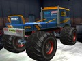 Jeu Conduire un camion monstre à travers les montagnes  en ligne