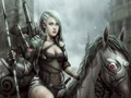 Jeu Puzzle de soldats de fille  en ligne