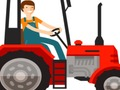 Jeu Tracteurs agricoles de dessin animé  en ligne