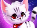 Jeu Coloriage De Chat Mignon  en ligne