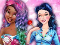 Jeu Sweet Party avec des princesses  en ligne