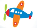 Jeu Livre de coloriage avion  en ligne