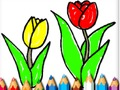 Jeu Retour à l'école: livre de coloriage du printemps  en ligne