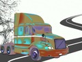 Jeu Coloriage Volvo Trucks  en ligne