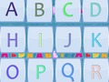 Jeu Mémoire de l'alphabet  en ligne