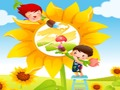 Jeu Puzzle de petits enfants mignons  en ligne