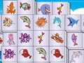 Jeu Mahjong de la vie marine  en ligne