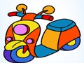 Jeu Livre de coloriage de vélo mignon  en ligne