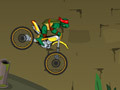 Jeu Vélo de tortue ninja  en ligne