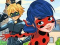 Jeu Différences LadyBug  en ligne