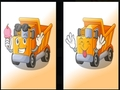 Jeu Mémoire des camions à benne  en ligne