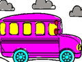 Jeu Livre de coloriage pour autobus scolaire  en ligne