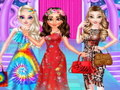 Jeu Princesses Style différent Robe Mode  en ligne