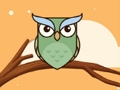 Jeu Coloriage de hibou magique  en ligne