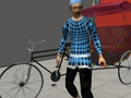 Jeu Simulateur de pousse-pousse de cycle de la ville en ligne