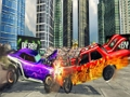 Jeu Derby de démolition de bataille de voiture extrême  en ligne
