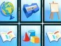 Jeu Mémoire de luxe scolaire  en ligne