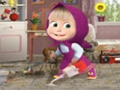 Jeu Masha et le jeu de nettoyage des ours  en ligne