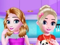 Jeu Temps de cuisine des petites filles  en ligne