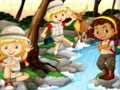 Jeu Puzzle pour enfants de camping  en ligne