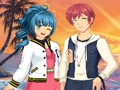 Jeu Habillage de couples d'anime  en ligne