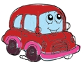 Jeu Coloriage de voitures anciennes et nouvelles  en ligne