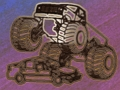 Jeu Coloriage Monster Trucks  en ligne
